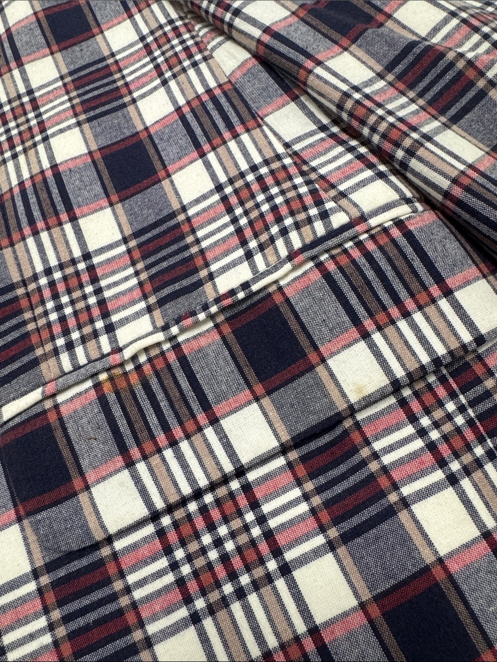 Lauren Ralph Lauren Men's Plaid Sport Coat in Navy, White & Red 42R - Picture 8 of 9